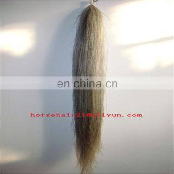 Raw Pattern and Pelt Type Black Horse Tail Hair photo-5