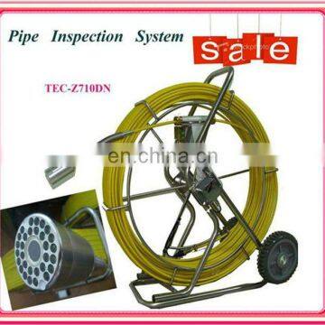 60m-150m Cable Pipe Wall Sewer Inspection Camera System, 7" Video Endoscope Camera System TEC-Z710DN