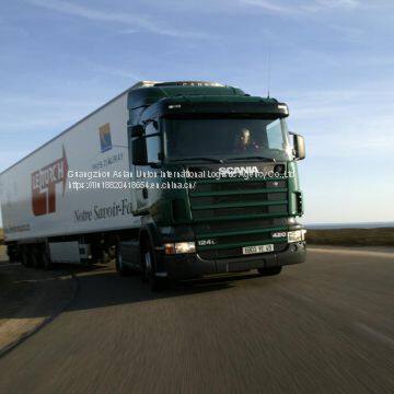 Guangzhou-Vientiane International Land Transport Logistics，transportation to the Door