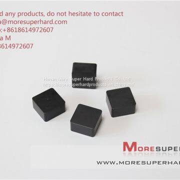 Solid CBN inserts SNMN120612 for turning hard steel cast iron miya@moresuperhard.com