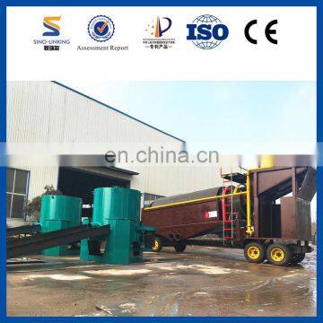 SINOLINKING Portable Screening Plants/ Gold Panning/ Gold Excavator Machine