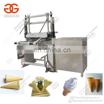 High Efficiency Pizza Wafer Cone Forming Baking Moulding Maker Ice Cream Cone Making Machine For Ice Cream