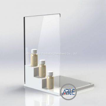 Custom acrylic perfume display stand counter style