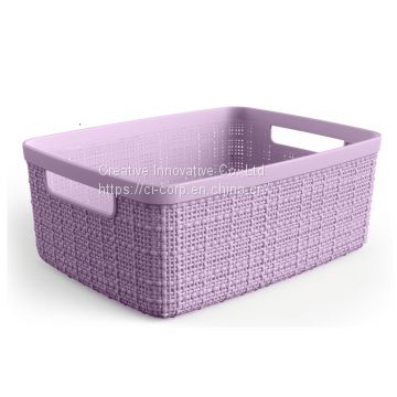 Plastic Injection Mold Basket Storage Box Molding