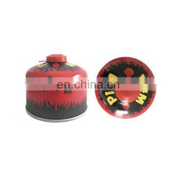 butane gas cartridge 230g and screw valve butane gas cartridge