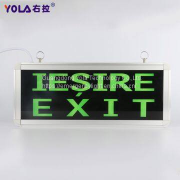 Emergency led light outdoor waterproof exit sign lighting