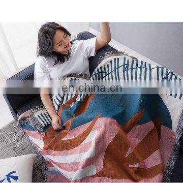 RAWHOUSE Designs Hot Selling Rug Carpet Home Decorative Sofa Covers Jacquard Woven Throw Blankets photo-4