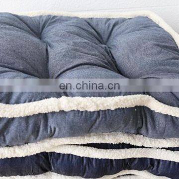 Washable Dog Bed Soft Denim Pet Bed Mattress Luxury Cat Mat Sofa photo-6
