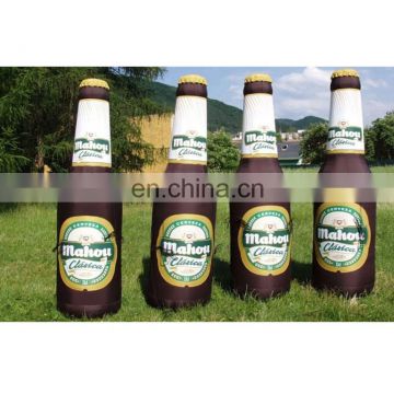 Custom Branded Inflatable Beer Bottle and Can for Beer Festival