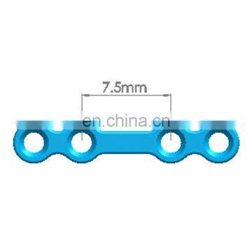 High Quality Orthopedic Surgical Instruments 1.5mm CE Certified Straight Maxillofacial Plate Type-III Mini Plate photo-3