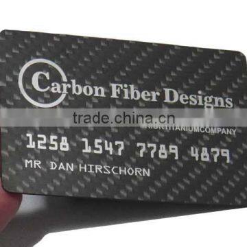 Eco Friendly Best-seller Carbon Fiber Smart Credit Card