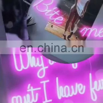 Custom Made Acrylic Led Neon Letters Signs Lights For Advertising