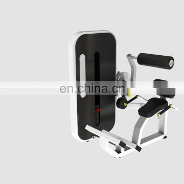 2020 Lzx new line gym fitness equipment pin loaded weight stack back extension machine