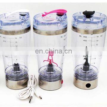 Hot Sales!metal Custom Protein Electric Shaker Cup Shaker Bottles Bpa Free photo-2