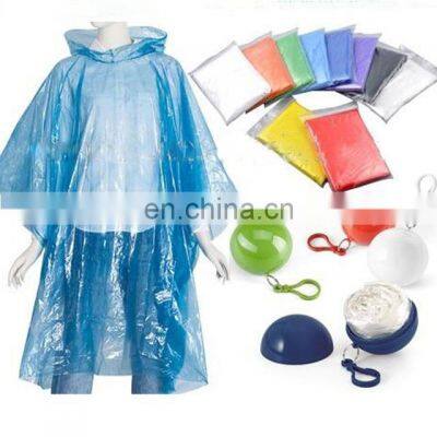 Disposable Clear Raincoat Outdoor Clothing Waterproof Transparent Raincoat photo-4