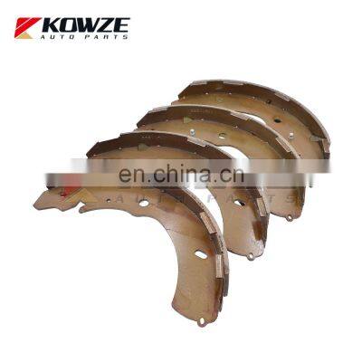 Auto Rear Brake Shoe Set For Mitsubishi 4X4 Pick UP L200 2005-2015 KB4T KH4W KH8W Pajero 4600A106 4600A122