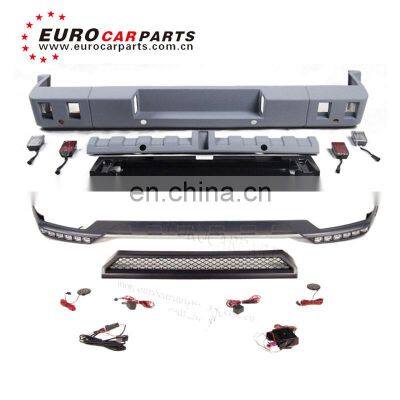 upgrade kit gclass w463 gclass g500 g350d g550 pp material body parts body kit car bumpers fit for 1990-2018y auto body parts