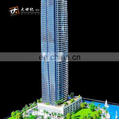 Real estate business building model Doha architecure model maker