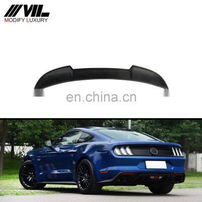 Carbon Fiber Rear Trunk Spoiler Wing For Ford Mustang 2015-2019