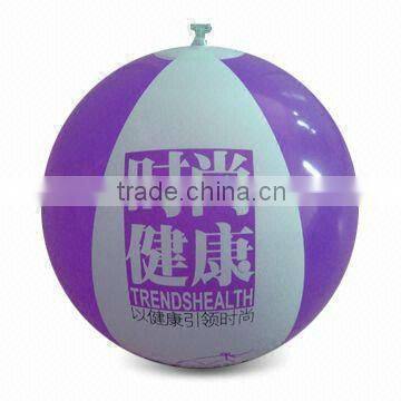 New design of 2016 Promotional PVC Inflatable Beach Balls