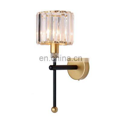 Nordic LED Clear Glass Wall Light Decoration Glass Shade Wall Light For Home Bedroom