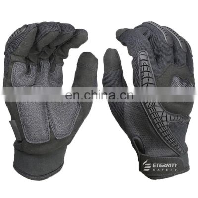 High performance heavy duty anti impact vibration-resistant mechanic gloves