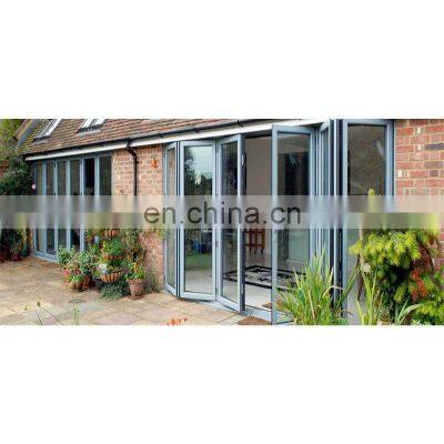 Modern house design aluminium folding accordion door