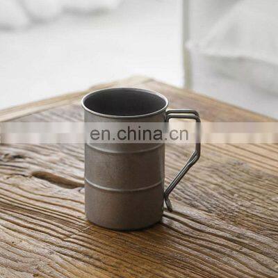 Outdoor Custom Metal New Unique Personalized Coffee Travel Stainless Steel Sublimation Camping Mug