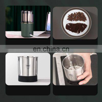 Professional New Design Electric Mini Maker Machine Manual Hand Coffee Bean Grinder photo-3