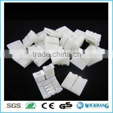 RGB 10 mm 4 Pin Solder Free LED Strip Solderless Connector for SMD 5050 RGB LED Strip Light photo-2