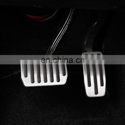 Autoaby Car Accessories Aluminum Alloy Accelerator Brake Rest Pedal Car Pedal For Tesla Model 3 Y 2021