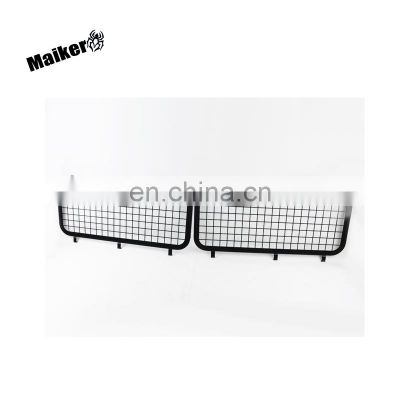 Offroad 4x4 Auto Part  Black Steel Rear window grille for Land Rover Defender Car accessories