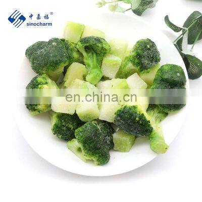 Sinocharm BRC-A Approved  High Quality IQF Frozen Green Broccoli