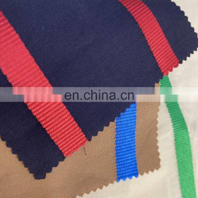 Fabric Textile Raw Material Yarn Dyed Women tc Drill Fabrics for Dresses photo-5