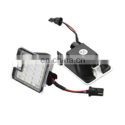 one pair of LED puddle light side under mirror lamps For Ford Focus Kuga C-Max Escape Mondeo IV