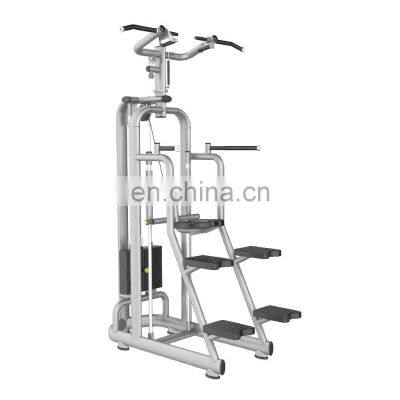 Upper Limbs assist dip chin machine for bodybuilding