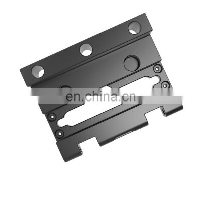 CNC Machining Aluminum hinge parts with anodized color