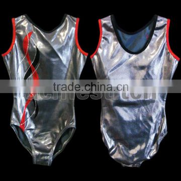 Most popular rhinestone leotard for Gymnastics / Elastic unitard