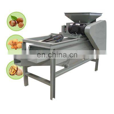 Electric Palm Kernel Cracking and Separating Palm Kernel Shell Cracker Almond Husking Machine