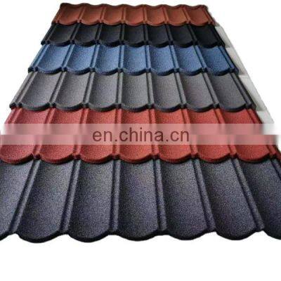 Milano color stone coated roof tile building materials for house