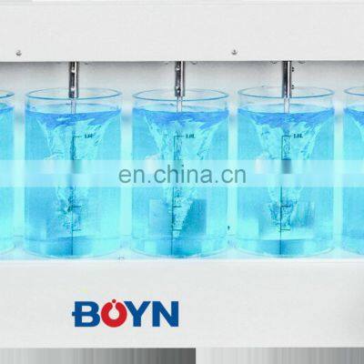 BNJT-6 LCD Display 6 Beakers Jar Tester