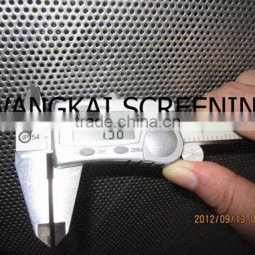 perforated sheet for filtration machines