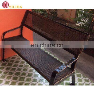 outdoor furniture galvanized sheet chair of republic