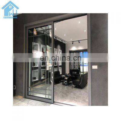 Aluminium profile horizontal sliding garage doors terrace sliding door with Australian standard