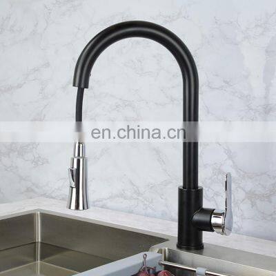 Taps and Faucets Black Kitchen Faucet Pull Out Faucet photo-4