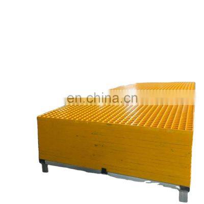 Glass fiber reinforced plastic industrial flume cover plate water grille