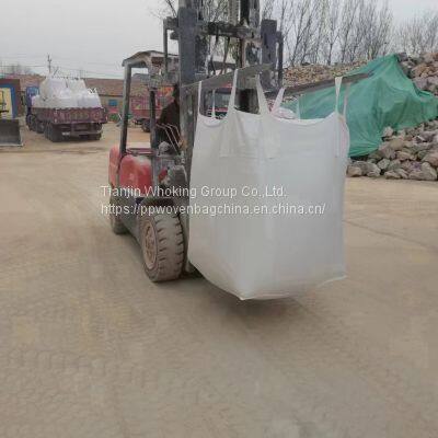 firewood bulk bag corn starch bulk bags 100% new polypropylene for wholesale