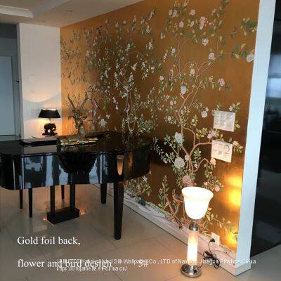 Gold Leaf Wallpaper