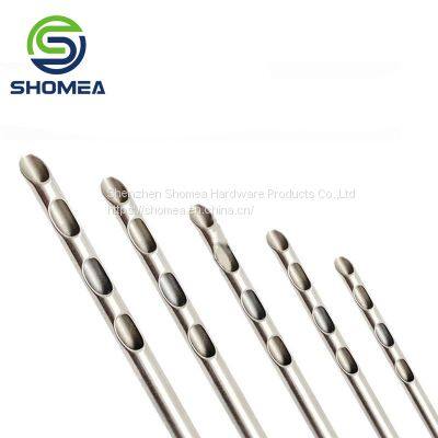 Shomea Customized 8-28G Stainless Steel Single Hole  Liposuction Needle with Luer Lock