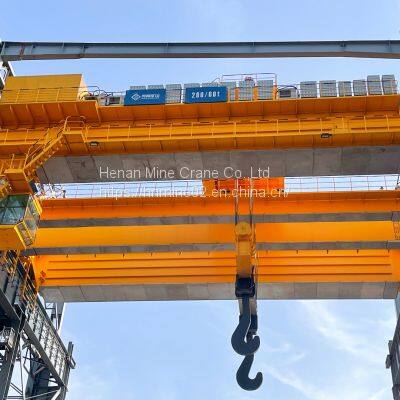 YZS Four Beams 350 Ton Main & Aux. Hooks Foundry Crane A8 Whole Circule photo-3